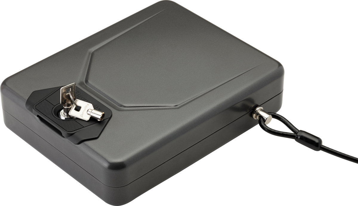 Hornady Alpha Elite Lock Box Key Entry Black 16-Gauge Steel 10.25" x 8" x 2.75"