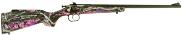 Crickett KSA2160 Youth 22 LR 16.12" 1-Rd Bolt Action Rifle - Muddy Girl Synthetic Stock