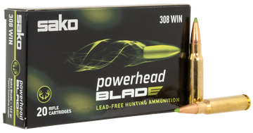 Sako PowerHead Blade 308 Win 162gr 20rd - Box or Case
