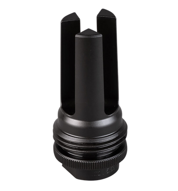 SilencerCo AC1278 ASR Flash Hider 9/16x24 LH 30 Cal Black Nitride