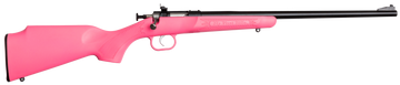 Crickett KSA2220 Youth 22 LR 16.12" 1-Rd Bolt Action Rifle - Pink Synthetic Stock