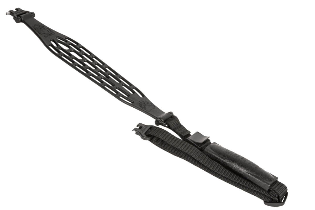 Limbsaver Kodiak-Air Rifle Sling Black NAVCOM Rubber 2" Adjustable