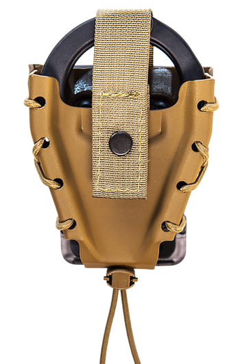 High Speed Gear 11DCK0CB TACO Kydex Handcuff Pouch Coyote Brown 2" U-Mount