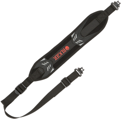 Ruger Mesa Neoprene Sling 34" OAL Adjustable Black/Red - With Swivels