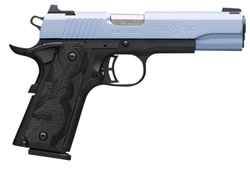 Browning 1911-380 Black Label Full Size 380 ACP 4.25" 8+1 Semi-Auto Pistol - Polar Blue Cerakote