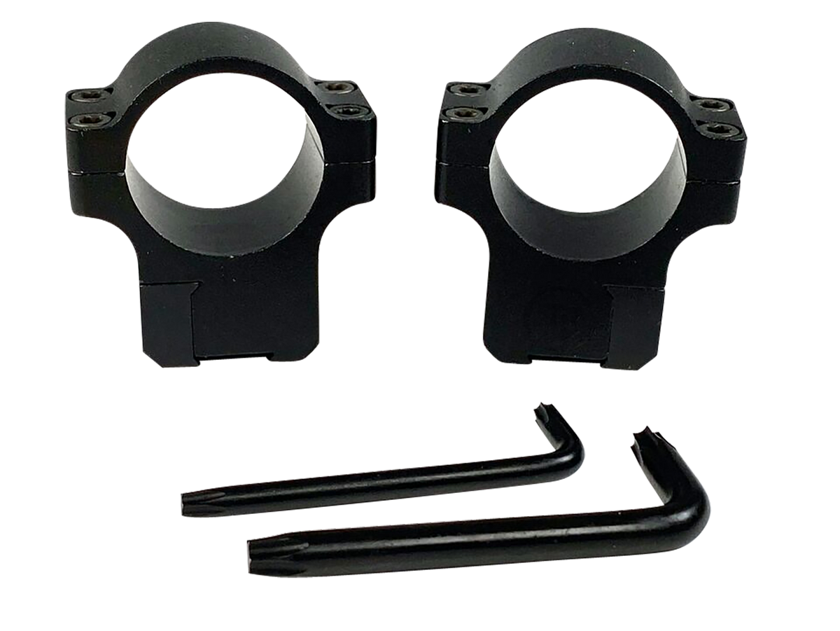 CZ Rings 457/455 1" Medium 11mm Dovetail Aluminum - Matte Black