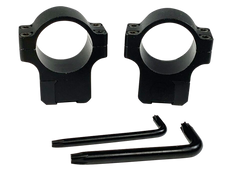 CZ Rings 457/455 1" Medium 11mm Dovetail Aluminum - Matte Black