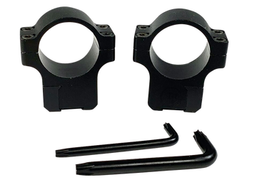 CZ Rings 457/455 1" Medium 11mm Dovetail Aluminum - Matte Black
