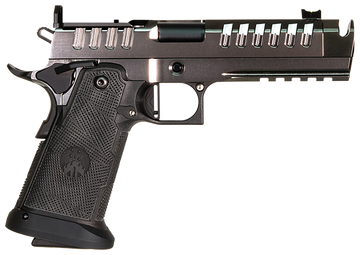 Watchtower Firearms Apache DS 1911 9mm Luger 4.6" 17+1 Semi-Auto Pistol - Graphite PVD