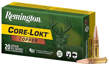 Remington Ammunition Core-Lokt Copper 300 Blackout 120gr Copper Hollow Point - Box or Case