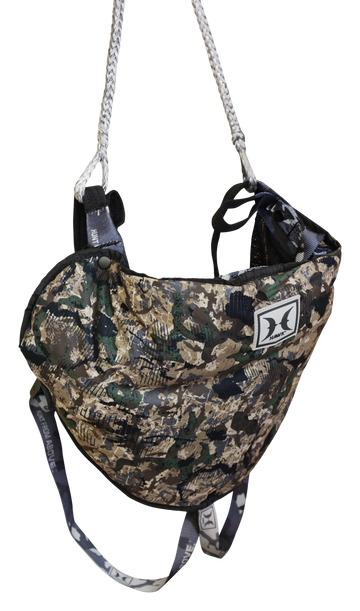Hawk Helium Hammock Tree Saddle Chaos Camo 28-40 in 300 lb Capacity