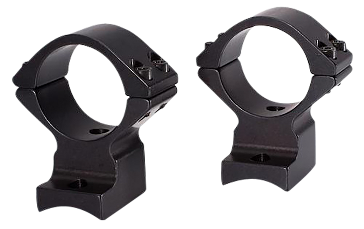Talley 950734 Scope Mount/Ring Combo 1" Tube Weatherby Vanguard High Rings - Black Anodized