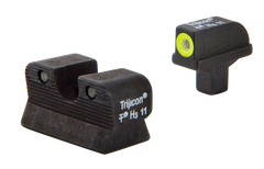 Trijicon HD Night Sights Green Tritium w/Yellow Outline Front / Green Tritium w/Black Outline Rear - Colt 1911