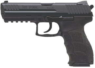 HK P30L V3 9mm 4.45" 10+1 DA/SA Semi-Auto Pistol - Night Sights - 2x10rd Mags