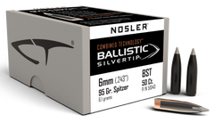 Nosler Ballistic Silvertip 6mm 95gr Spitzer Point 50/Box
