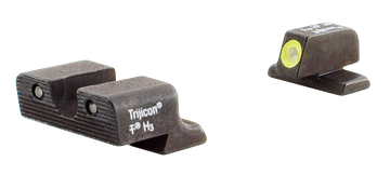 Trijicon 600583 HD Night Sights Green Tritium Yellow Outline Front - Springfield XD/XD-M/XD Mod.2