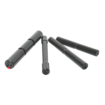 Cross Armory CRG4PSBK 4 Pin Set Dimpled Glock Gen4 4140 Steel - Black