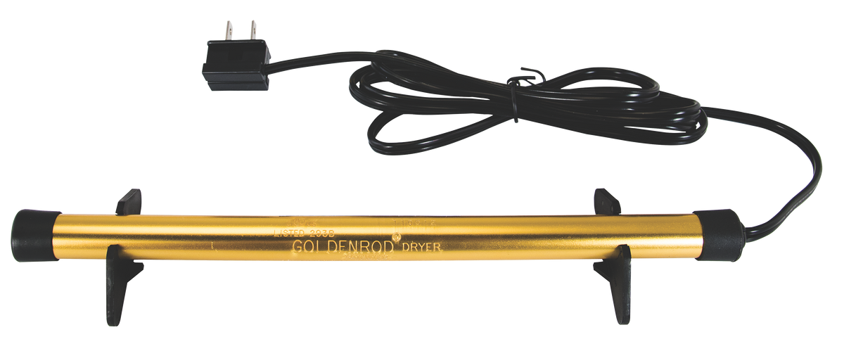 Lockdown Golden Rod 12" Dehumidifier Rod 110/120V Gold