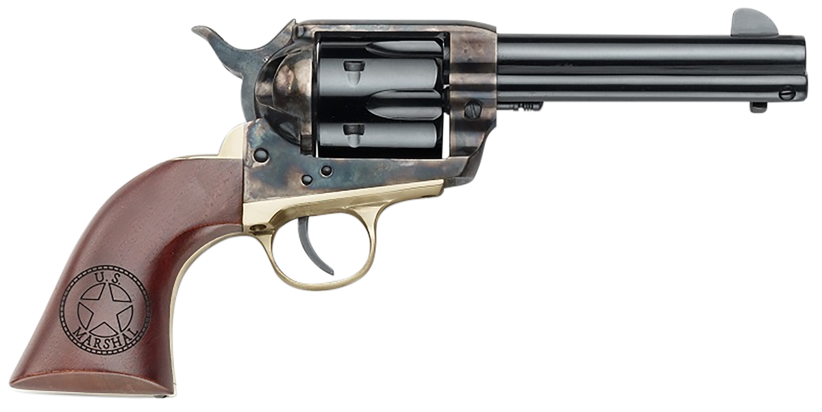Pietta 1873 Great Western II U.S. Marshal 357 Mag 4.75" 6-Rd SAO Revolver