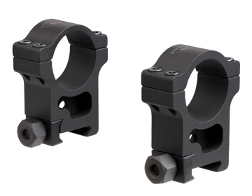 Trijicon AC22011 AccuPoint 30mm Extra High Riflescope Rings - Black Hardcoat Anodized - Pair