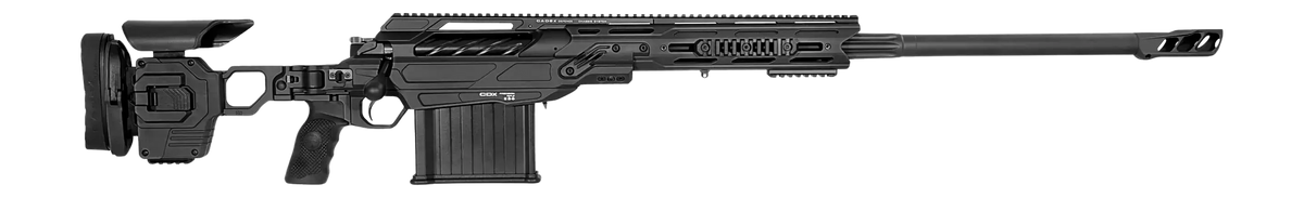 Cadex CDX-50 Tremor 50 BMG 5+1 29" Bolt Action Rifle - Hybrid Tan Stock