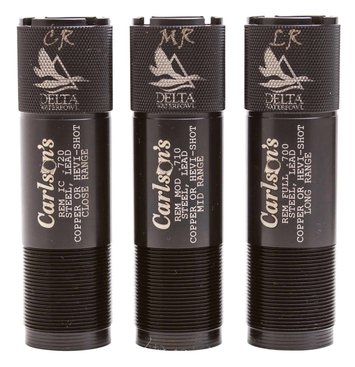 Carlsons Delta Waterfowl 12 Gauge Rem Choke Close/Mid/Long Range Extended 3-Pack