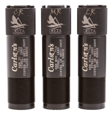 Carlsons Delta Waterfowl 12 Gauge Rem Choke Close/Mid/Long Range Extended 3-Pack