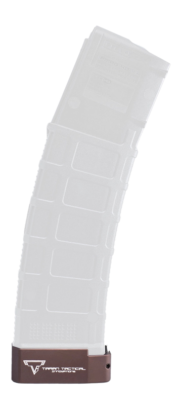 Taran Tactical PMBP-06 223 PMAG +5/+6 Base Pad - Coyote Bronze