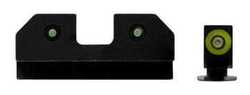 XS Sights R3D Night Sights for Glock 42/43/43X/48 3-Dot Green Tritium