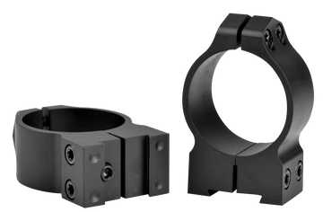 Warne 14B1M Maxima 30mm Medium Vertical Split Dovetail Scope Rings for CZ 527 - Matte Black
