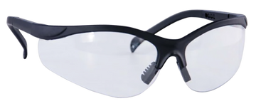 Caldwell Pro Range Shooting Glasses Clear Lens Black Frame - ANSI Z87.1