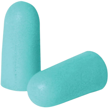 Walkers Game Ear Foam Ear Plugs 32 dB In The Ear Teal 5 Pack