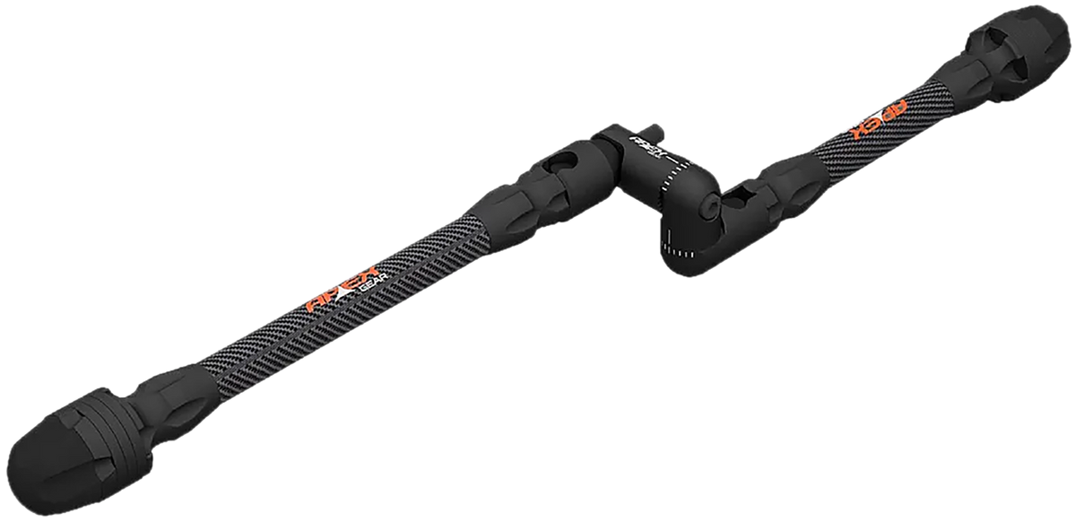 TruGlo Apex Gear End Game Pro 8/6 in Dual Bow Stabilizer Kit