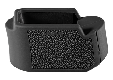 Hogue 18610 OverMolded Rubber Grip Extension Base Pad for Glock 19 10/15-Rd Magazines - Black