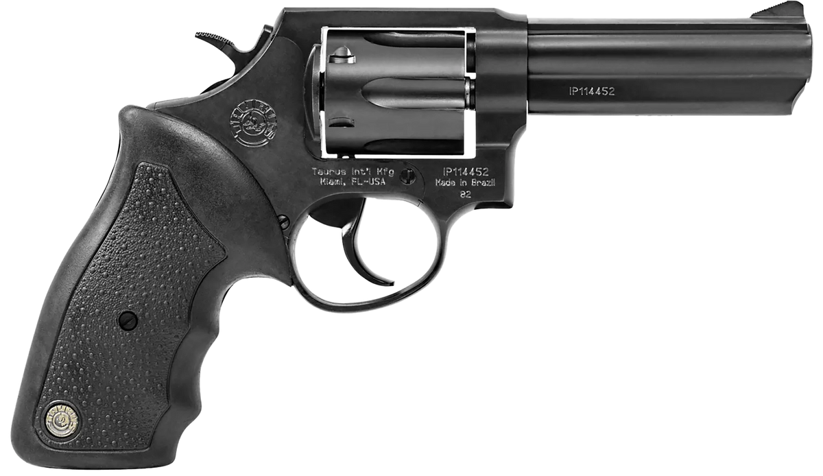 Taurus 82 Medium 38 Special +P 4" 6-Shot DA/SA Revolver - Matte Black Oxide