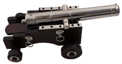 Traditions Old Ironsides Mini Cannon 50 Cal 9" Silver Barrel Breech Action