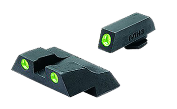 Meprolight Tru-Dot Green Tritium Night Sight Set for Glock 26/27