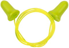 Allen ULTRX 4119 Tethered Tapered Foam Ear Plugs 32 dB Yellow / Lime Green 5 Pair