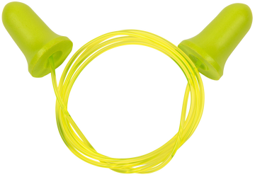 Allen ULTRX 4119 Tethered Tapered Foam Ear Plugs 32 dB Yellow / Lime Green 5 Pair