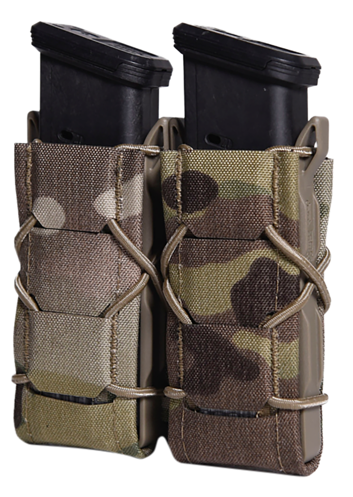 High Speed Gear 24PT02MC TACO Gen 2 Double Pistol Mag Pouch MultiCam Nylon MOLLE
