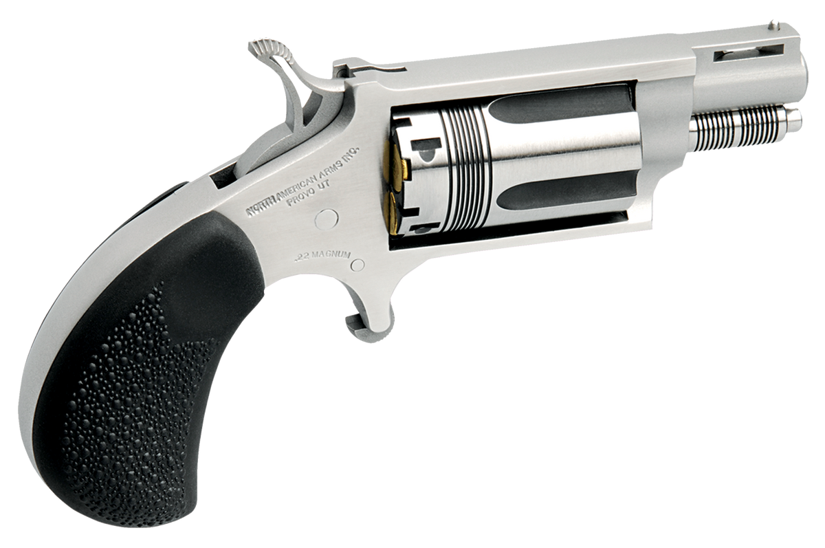 NAA Wasp 22 WMR 1.13" 5-Shot SAO Snub Nose Revolver