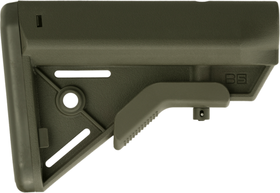 B5 Systems Bravo AR-15 Stock - OD Green Synthetic Mil-Spec