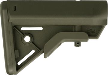 B5 Systems Bravo AR-15 Stock - OD Green Synthetic Mil-Spec