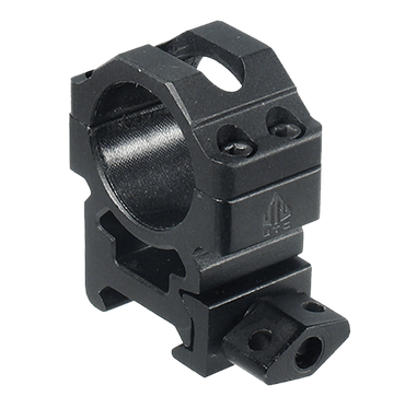 UTG RG2W1154 1" Medium Profile Picatinny Scope Rings - QD Twist Lock