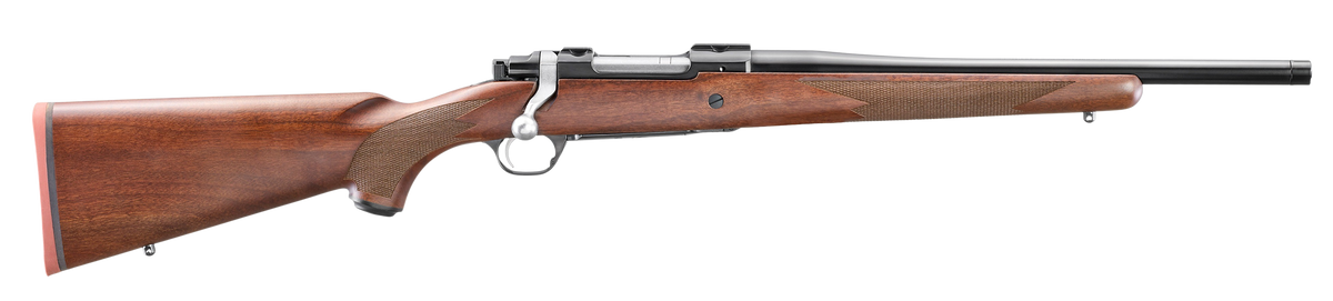 Ruger Hawkeye Hunter 243 Win 16.6" 4+1 Bolt-Action Rifle - Satin Blued Walnut