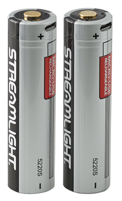 Streamlight SL-B26 USB 2600 mAh Lithium-Ion Rechargeable Battery - 2-Pack