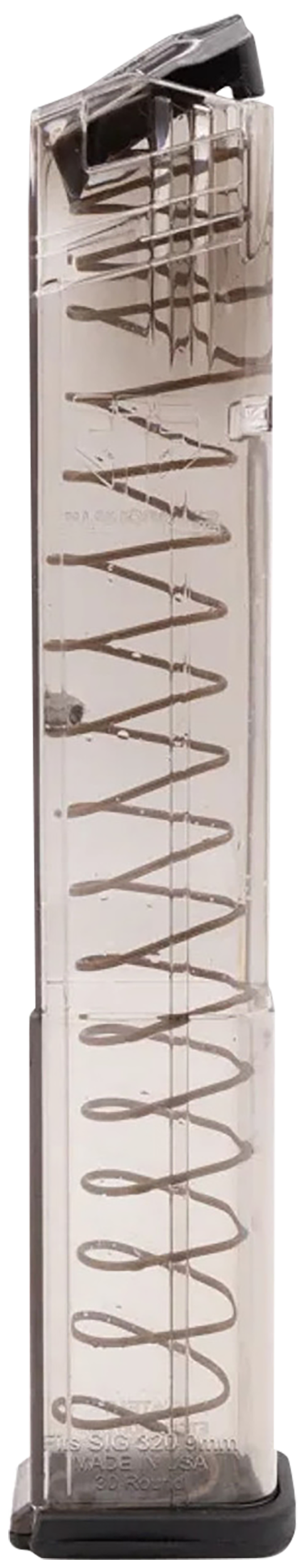ETS Group SG932030 9mm Luger 30rd Clear Polymer Pistol Magazine for Sig P320
