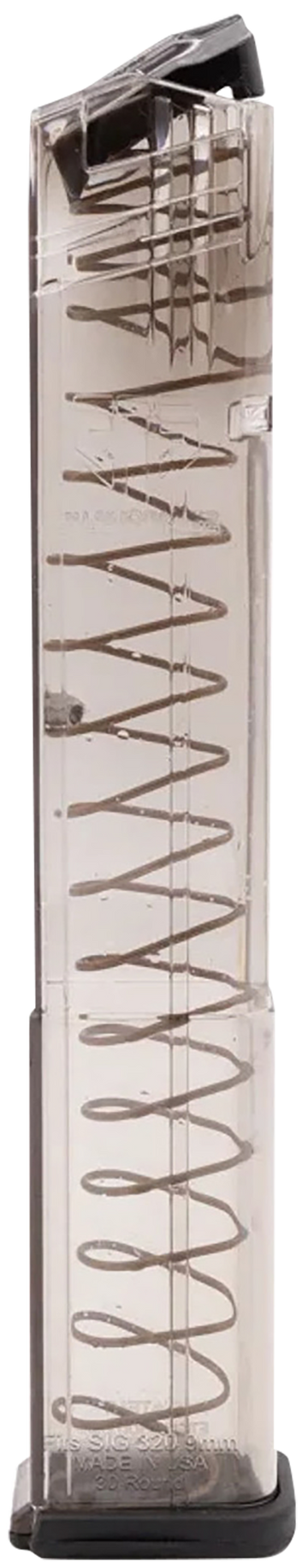 ETS Group SG932030 9mm Luger 30rd Clear Polymer Pistol Magazine for Sig P320