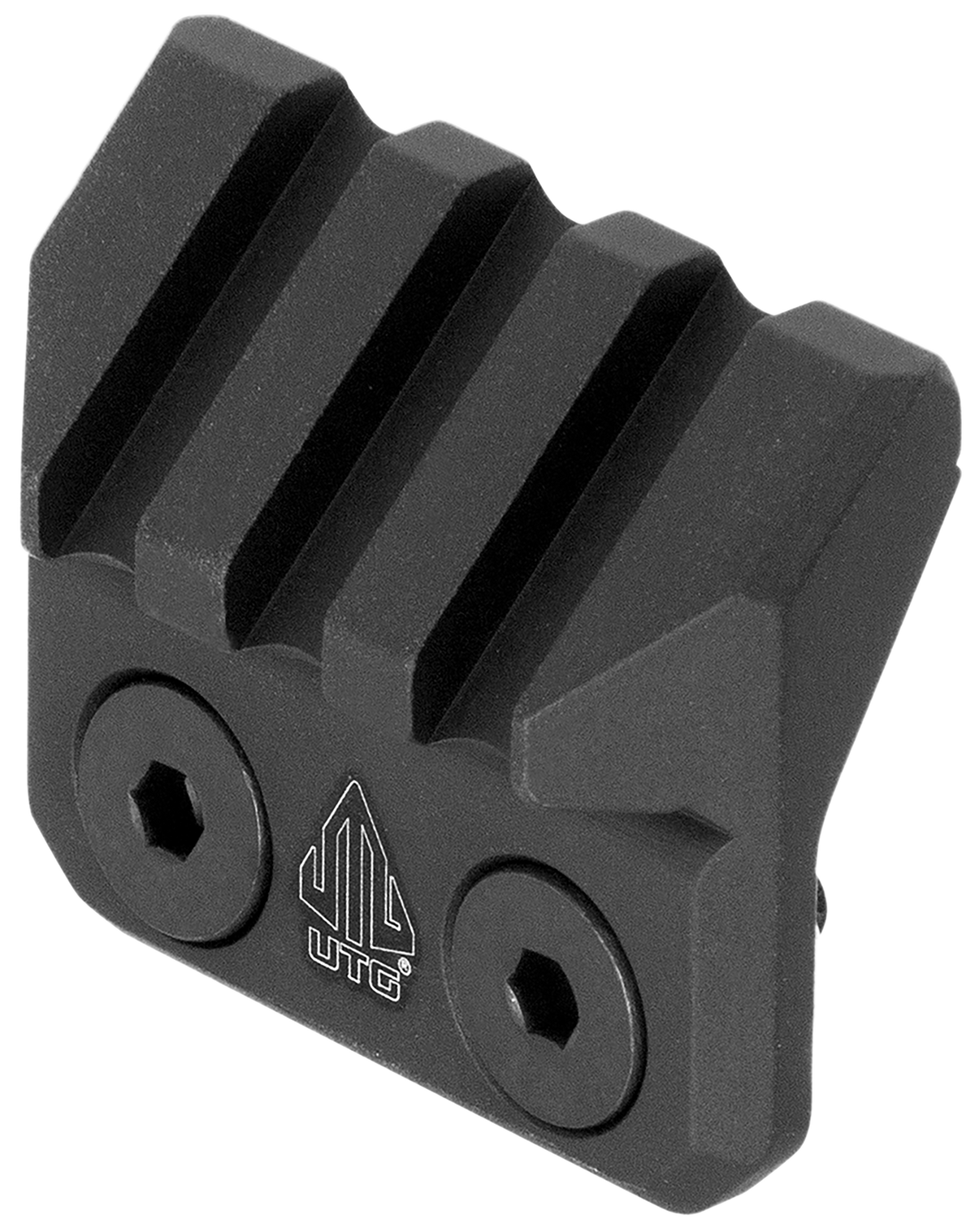 Leapers UTG MTMP45 M-LOK Angled Picatinny Mount Matte Black Aluminum