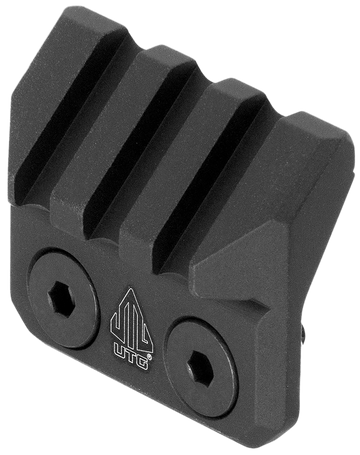 Leapers UTG MTMP45 M-LOK Angled Picatinny Mount Matte Black Aluminum